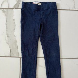 Levi's Pull On Toddler Girl Leggings - Stretch Denim